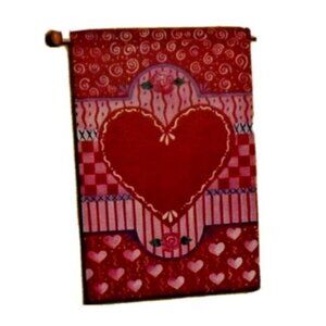 Toland Art Flag Valentines Day Outdoor Garden Flag 24 x 36 New